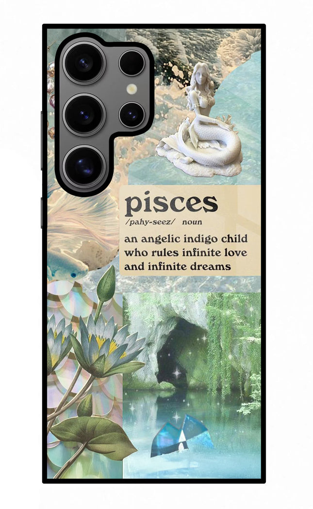 Pisces Zodiac Samsung S24 Ultra Glass Case