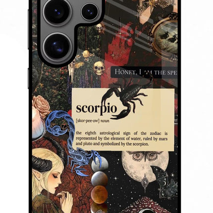 Scorpio Zodiac Samsung S24 Ultra Glass Case