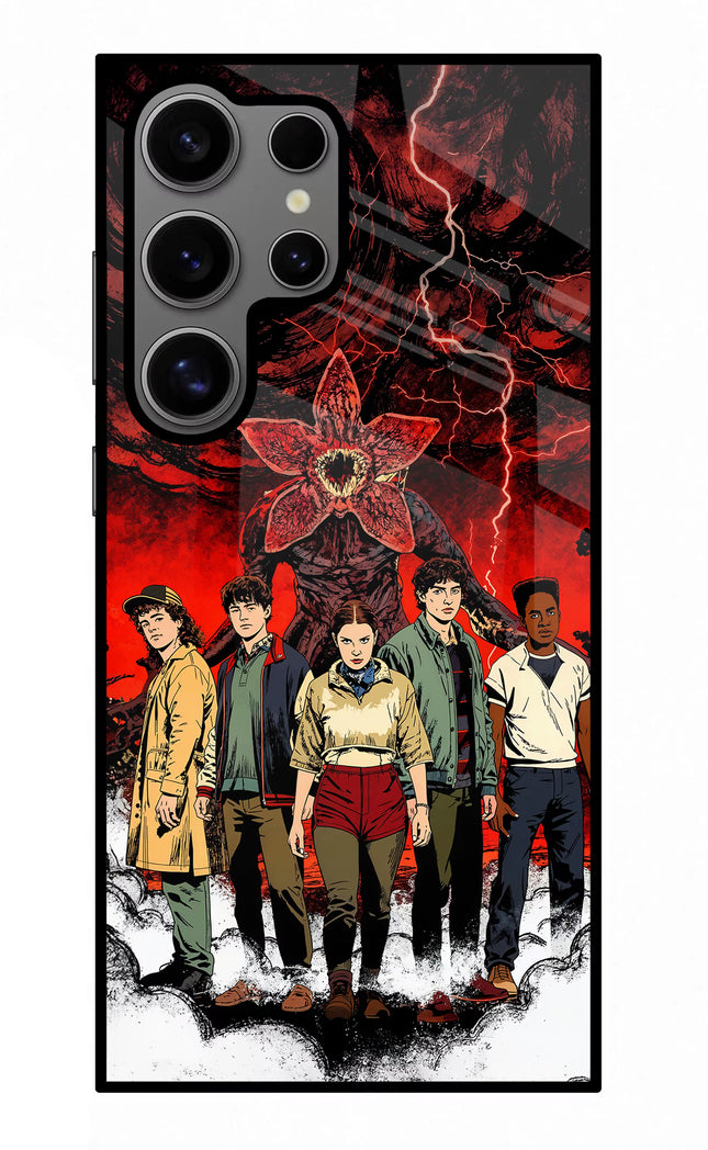 Ordinary Things Characters Samsung S24 Ultra Glass Case