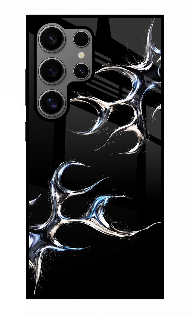 Chrome Tribal Samsung S24 Ultra Glass Case
