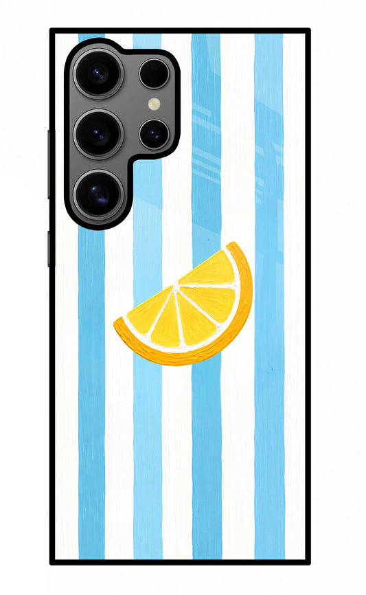 Summer Lemon Samsung S24 Ultra Glass Case