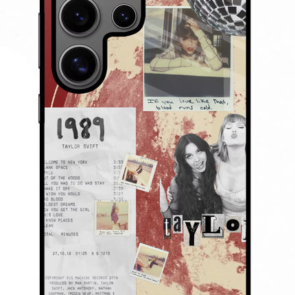 Taylor Swift Samsung S24 Ultra Glass Case Back Cover by Casekaro