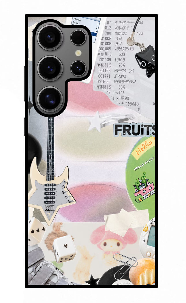 Softcore case Samsung S24 Ultra Glass Case