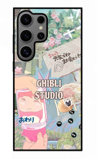 Studio Ghibli Samsung S24 Ultra Glass Case