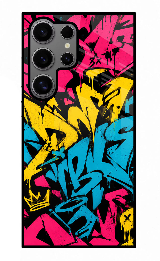 Graffiti Vibe Samsung S24 Ultra Glass Case