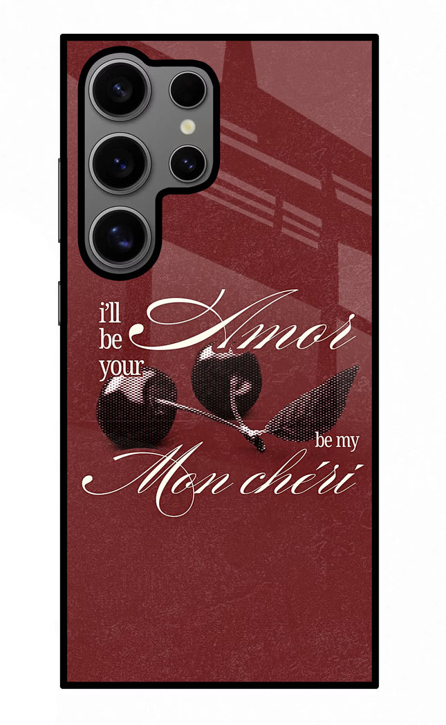 Velvet Cherry Samsung S24 Ultra Glass Case