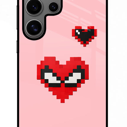 Gwen Heart Samsung S24 Ultra Glass Case Back Cover by Casekaro