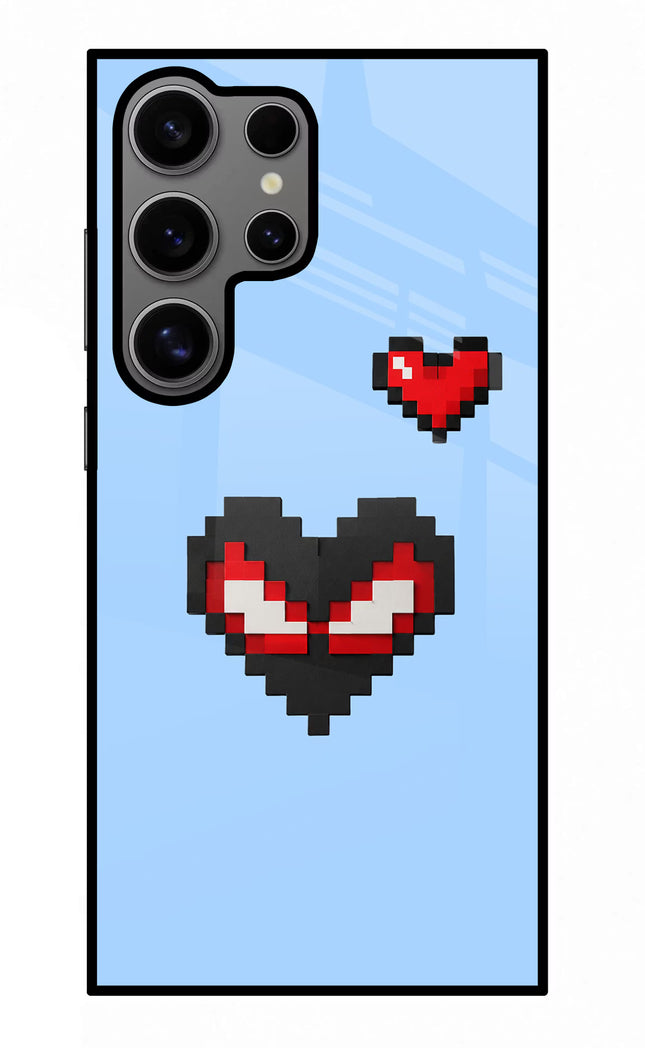 Peter Heart Samsung S24 Ultra Glass Case