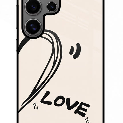 Soul Line Samsung S24 Ultra Glass Case Back Cover by Casekaro