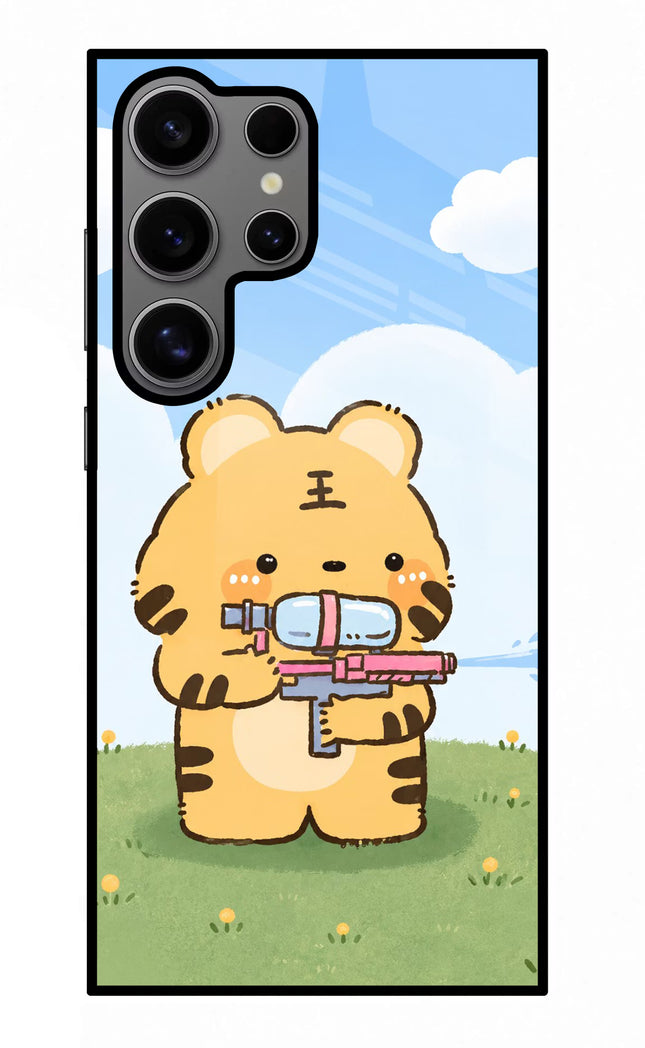 Tiger Treat Samsung S24 Ultra Glass Case