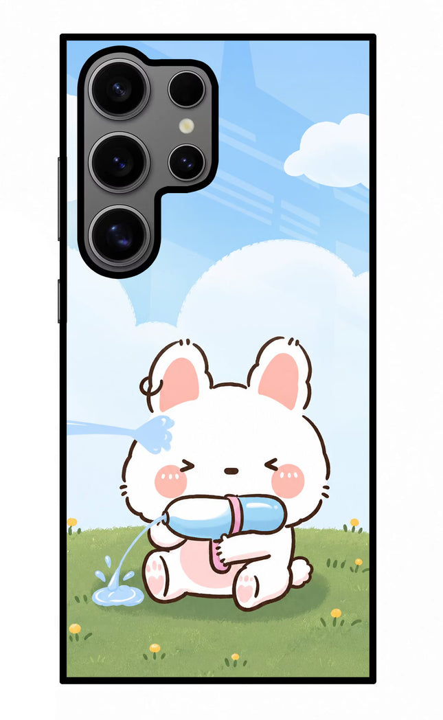 Bunny Treat Samsung S24 Ultra Glass Case