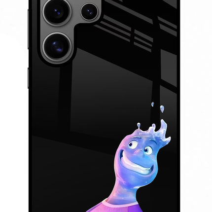 Wade Wave Samsung S24 Ultra Glass Case Back Cover by Casekaro