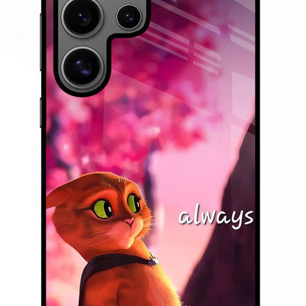 Always Cat Samsung S24 Ultra Glass Case