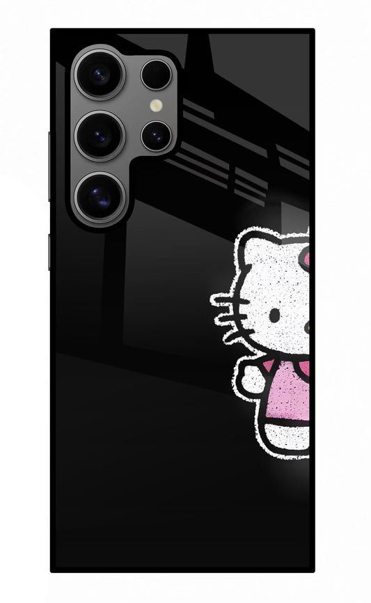 Kitty Charm Samsung S24 Ultra Glass Case