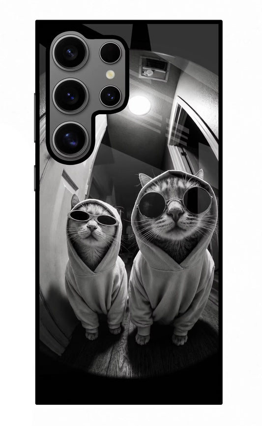 Hood Cats Samsung S24 Ultra Glass Case