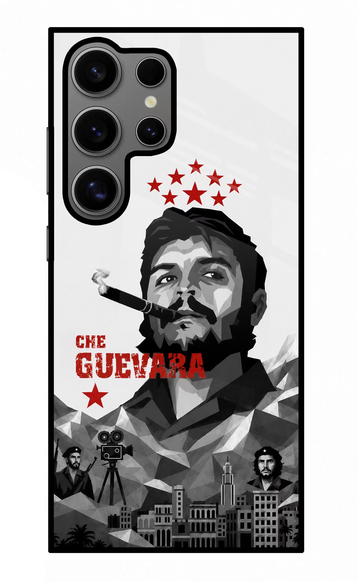 Che Guevara Iconic Samsung S24 Ultra Glass Case