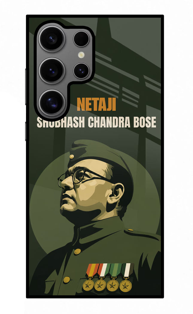 Netaji Legacy Samsung S24 Ultra Glass Case