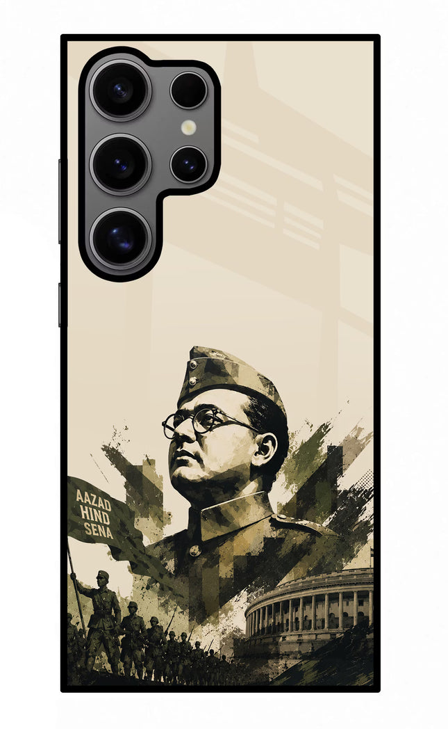 Netaji Rising Samsung S24 Ultra Glass Case