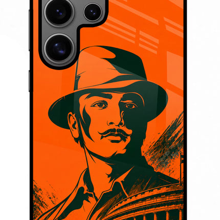 Bhagat Singh Legacy Samsung S24 Ultra Glass Case Back Cover by Casekaro