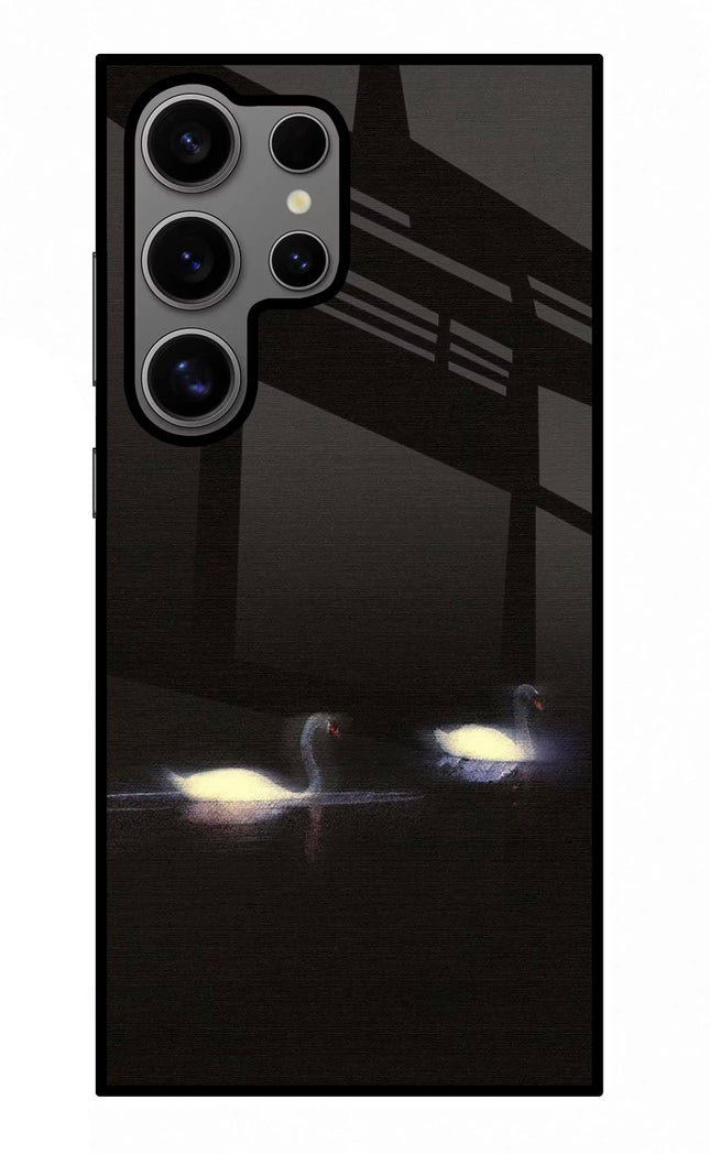 Silent Swans Samsung S24 Ultra Glass Case