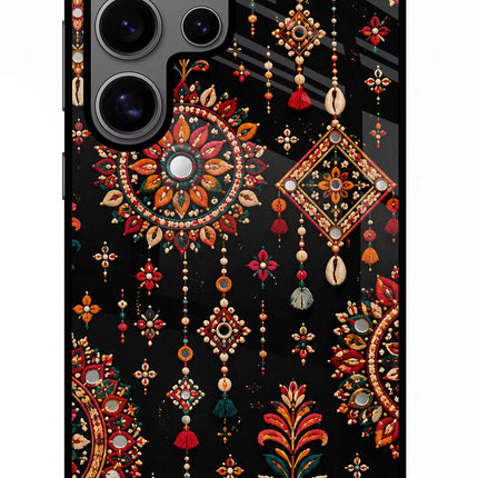 Boho Noir Samsung S24 Ultra Glass Case
