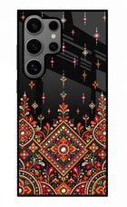 Noir Mehfil Samsung S24 Ultra Glass Case
