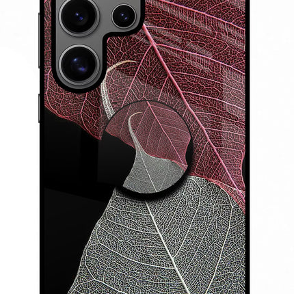 Leaf Pattern Samsung S24 Ultra Pop Case by Casekaro