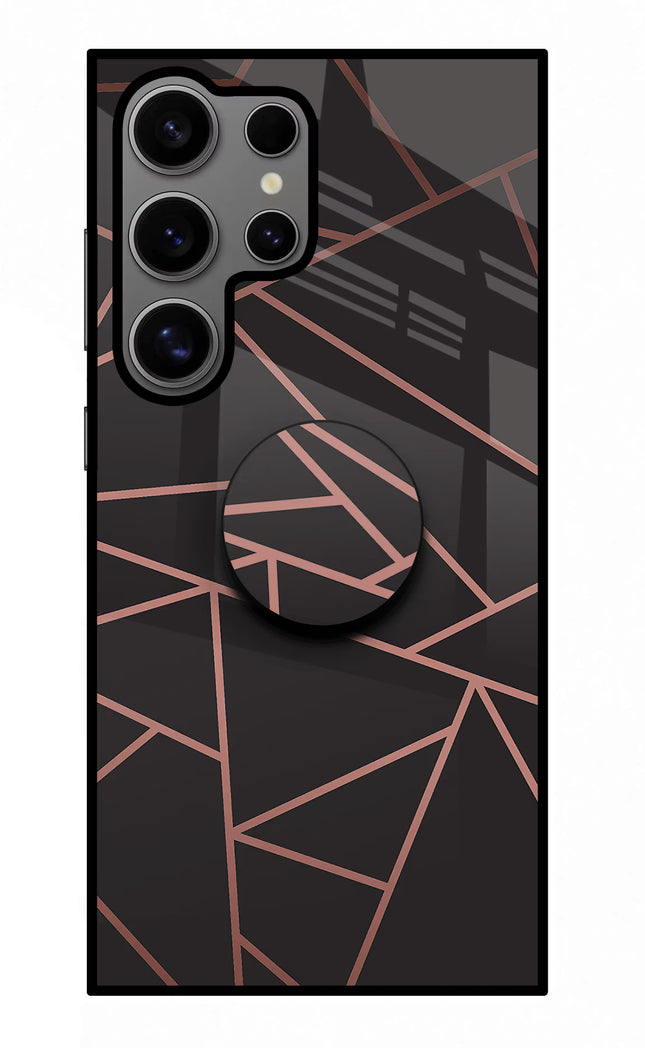Geometric Pattern Samsung S24 Ultra Glass Case