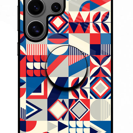 Colorful Pattern Samsung S24 Ultra Pop Case by Casekaro