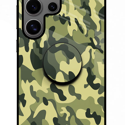 Camouflage Samsung S24 Ultra Pop Case by Casekaro