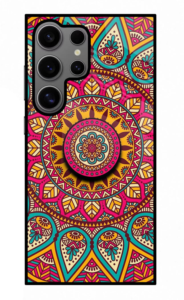 Mandala Samsung S24 Ultra Glass Case
