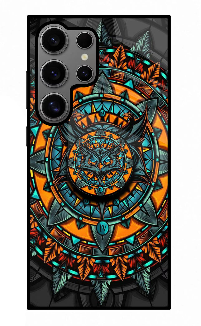 Angry Owl Samsung S24 Ultra Glass Case