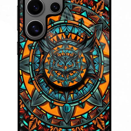 Angry Owl Samsung S24 Ultra Pop Case by Casekaro