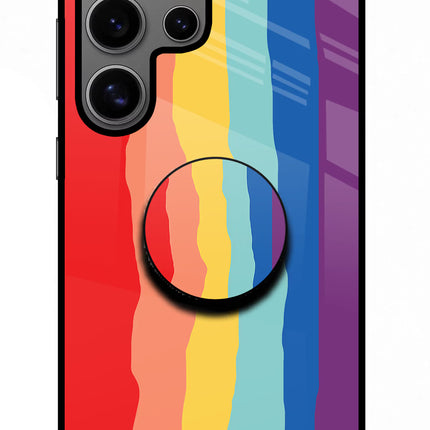 Rainbow Samsung S24 Ultra Pop Case by Casekaro