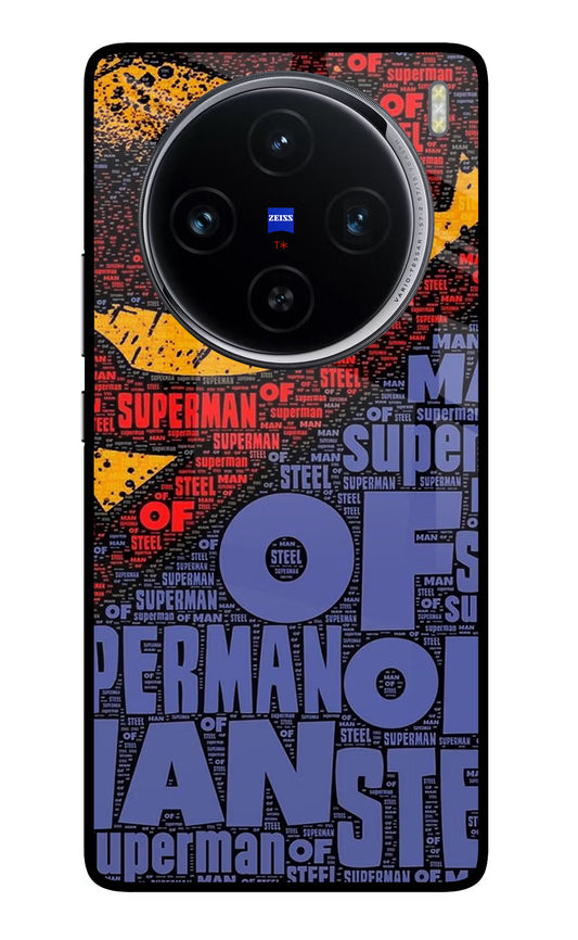 Superman Vivo X100 Glass Case