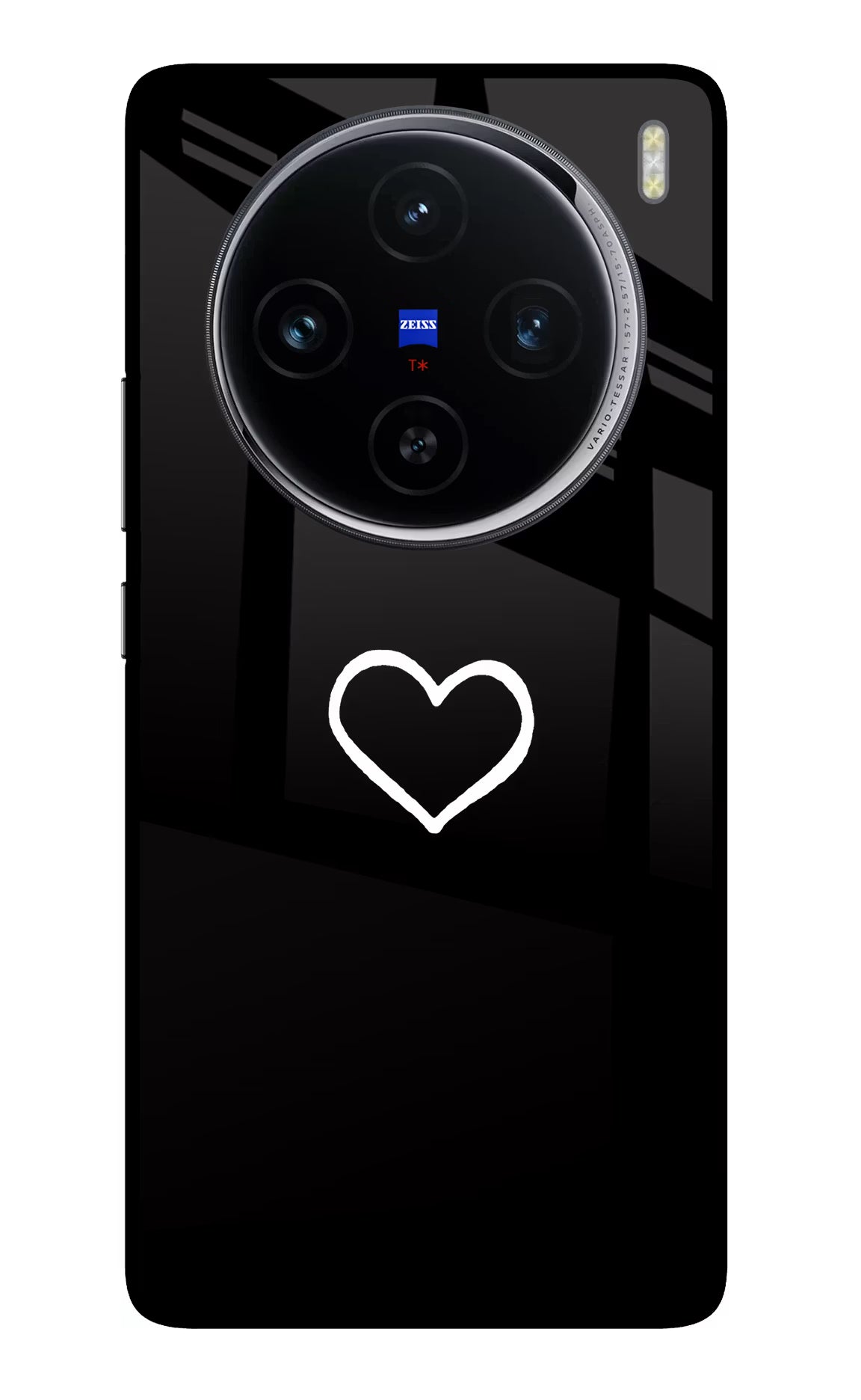 Heart Vivo X100 Glass Case