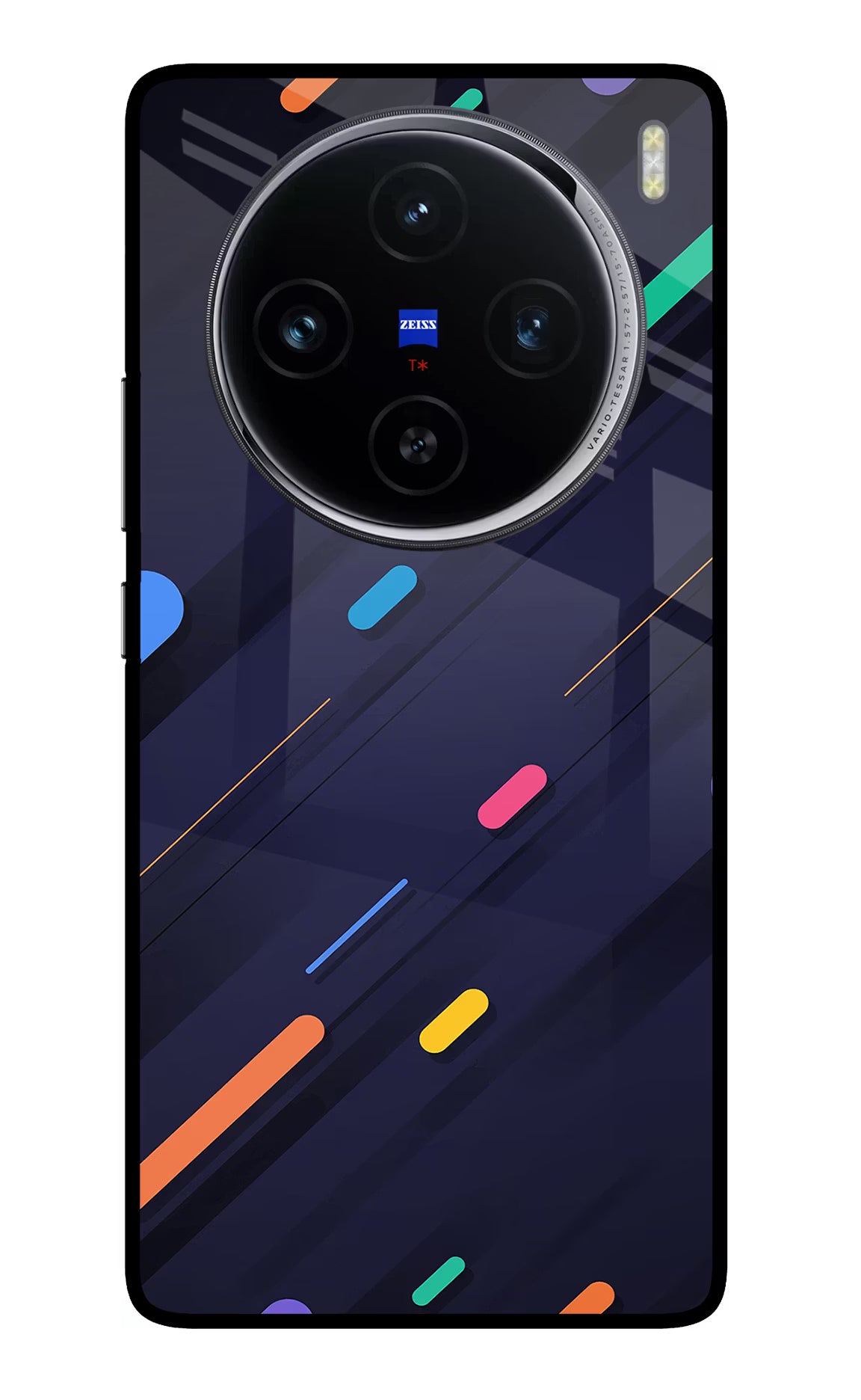 Abstract Design Vivo X100 Glass Case