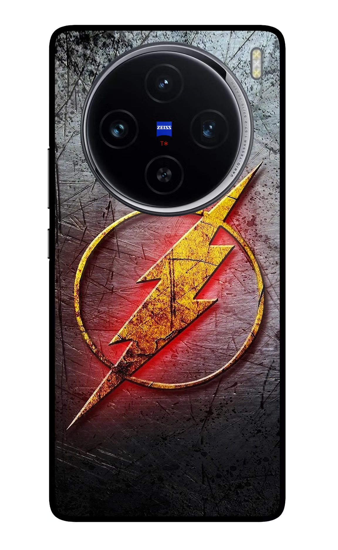 Flash Vivo X100 Glass Case Back Cover by Casekaro