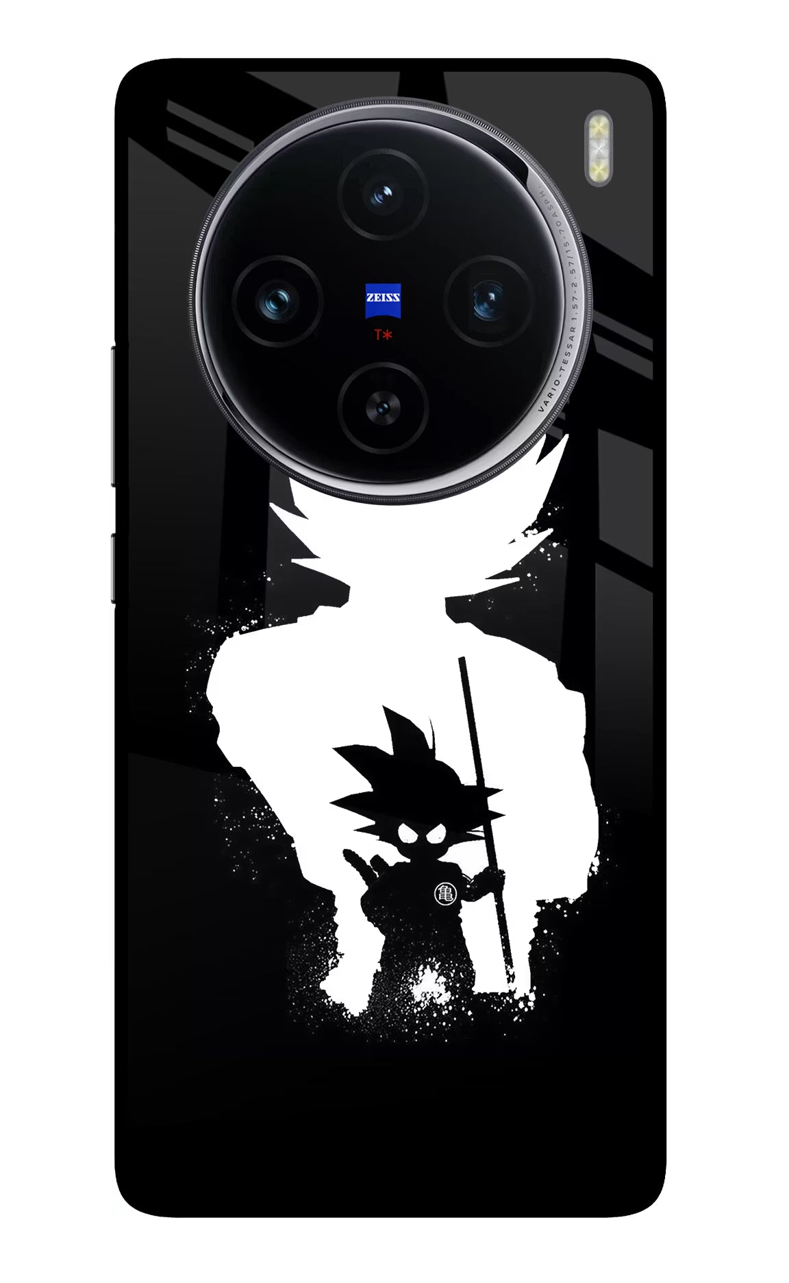 Goku Shadow Vivo X100 Glass Case