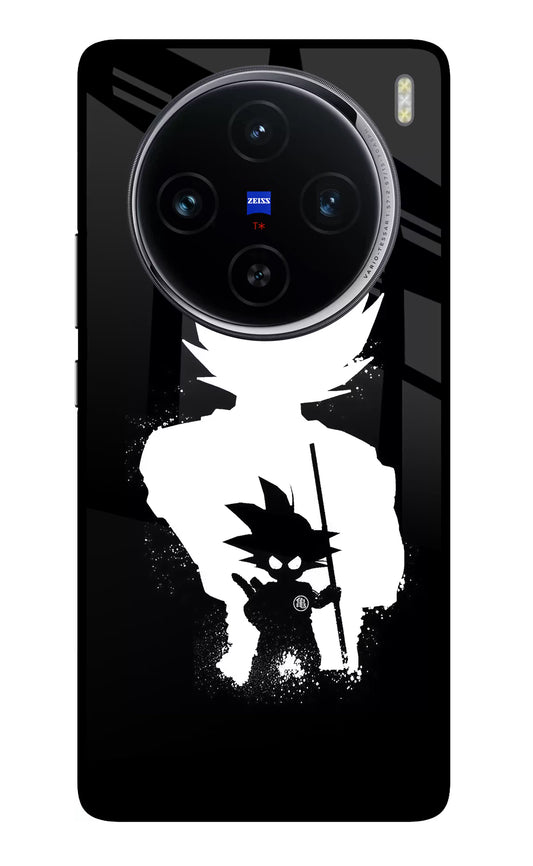 Goku Shadow Vivo X100 Glass Case