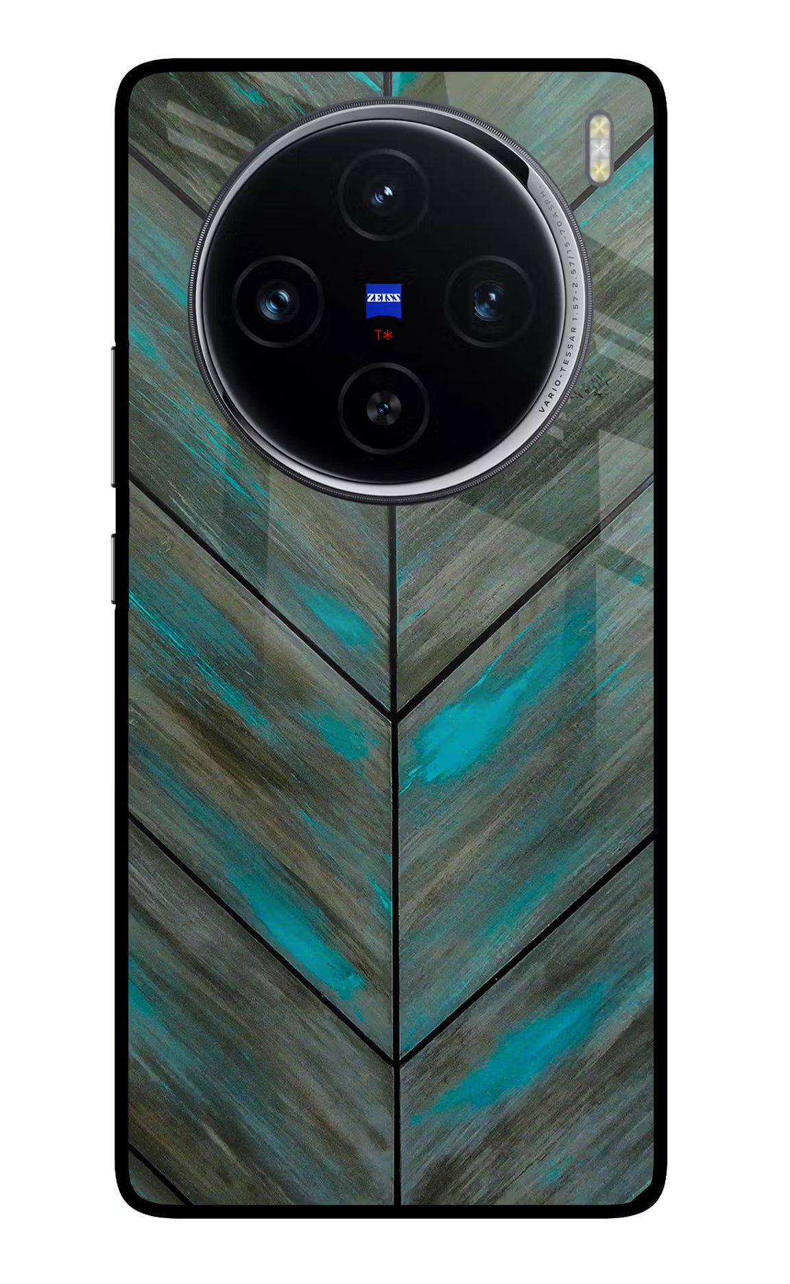 Pattern Vivo X100 Glass Case Back Cover by Casekaro