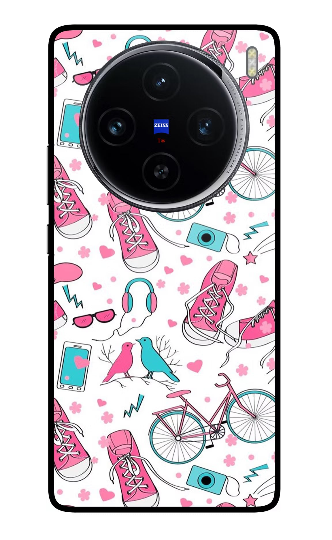 Artwork Vivo X100 Glass Case Back Cover by Casekaro