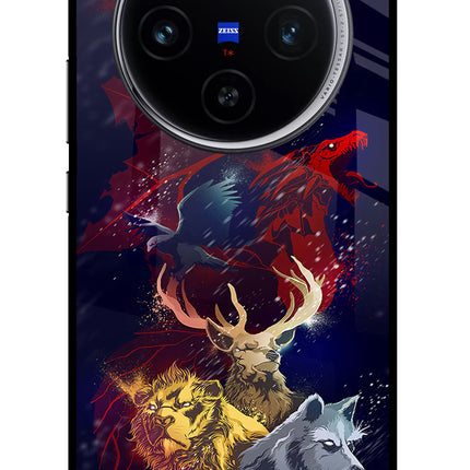 Game Of Thrones Vivo X100 Glass Case