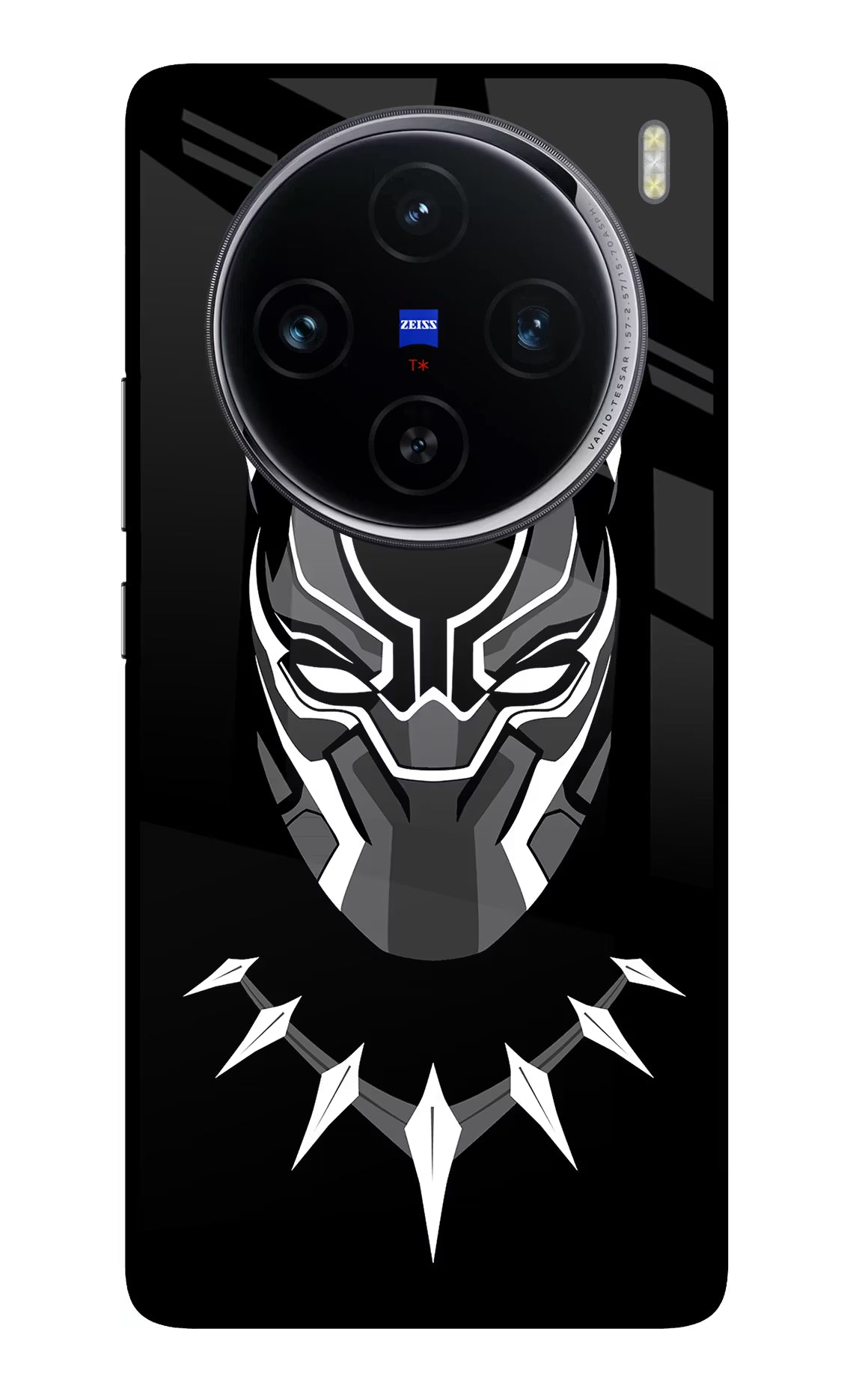 Black Panther Vivo X100 Glass Case