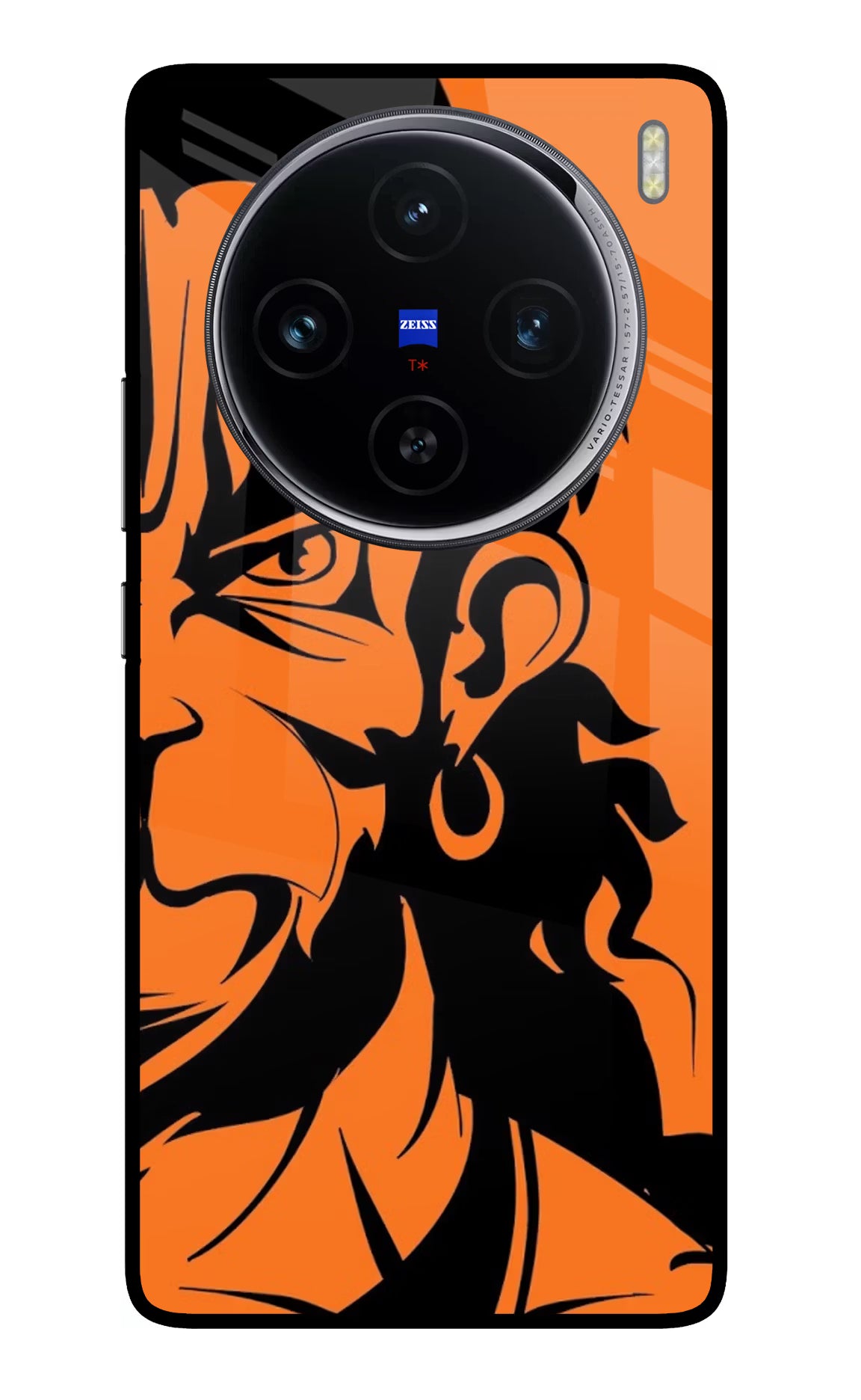 Hanuman Vivo X100 Glass Case Back Cover by Casekaro