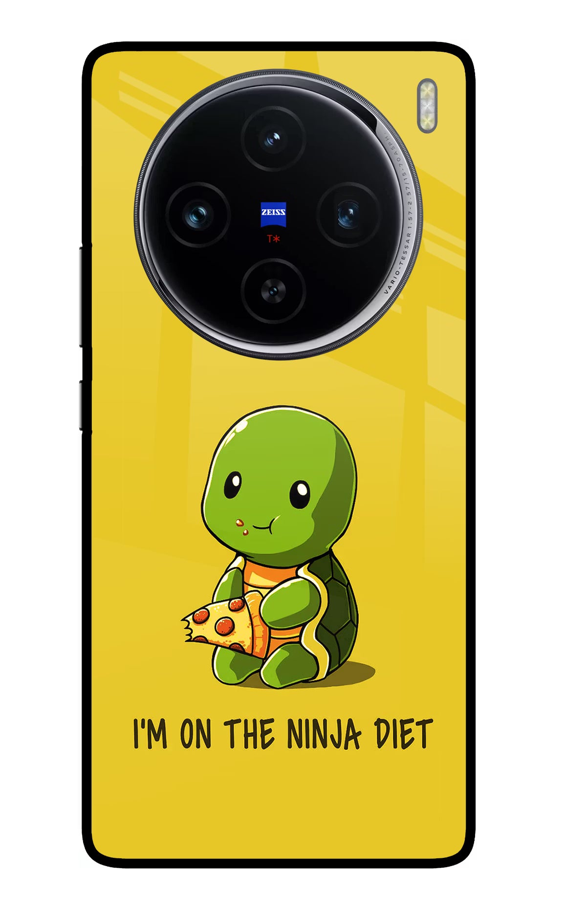 I'm on Ninja Diet Vivo X100 Glass Case Back Cover by Casekaro