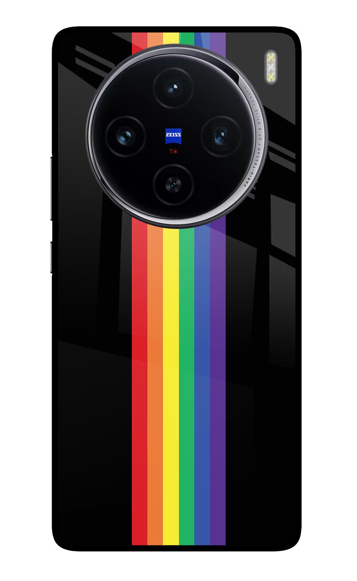 Pride Vivo X100 Glass Case Back Cover by Casekaro