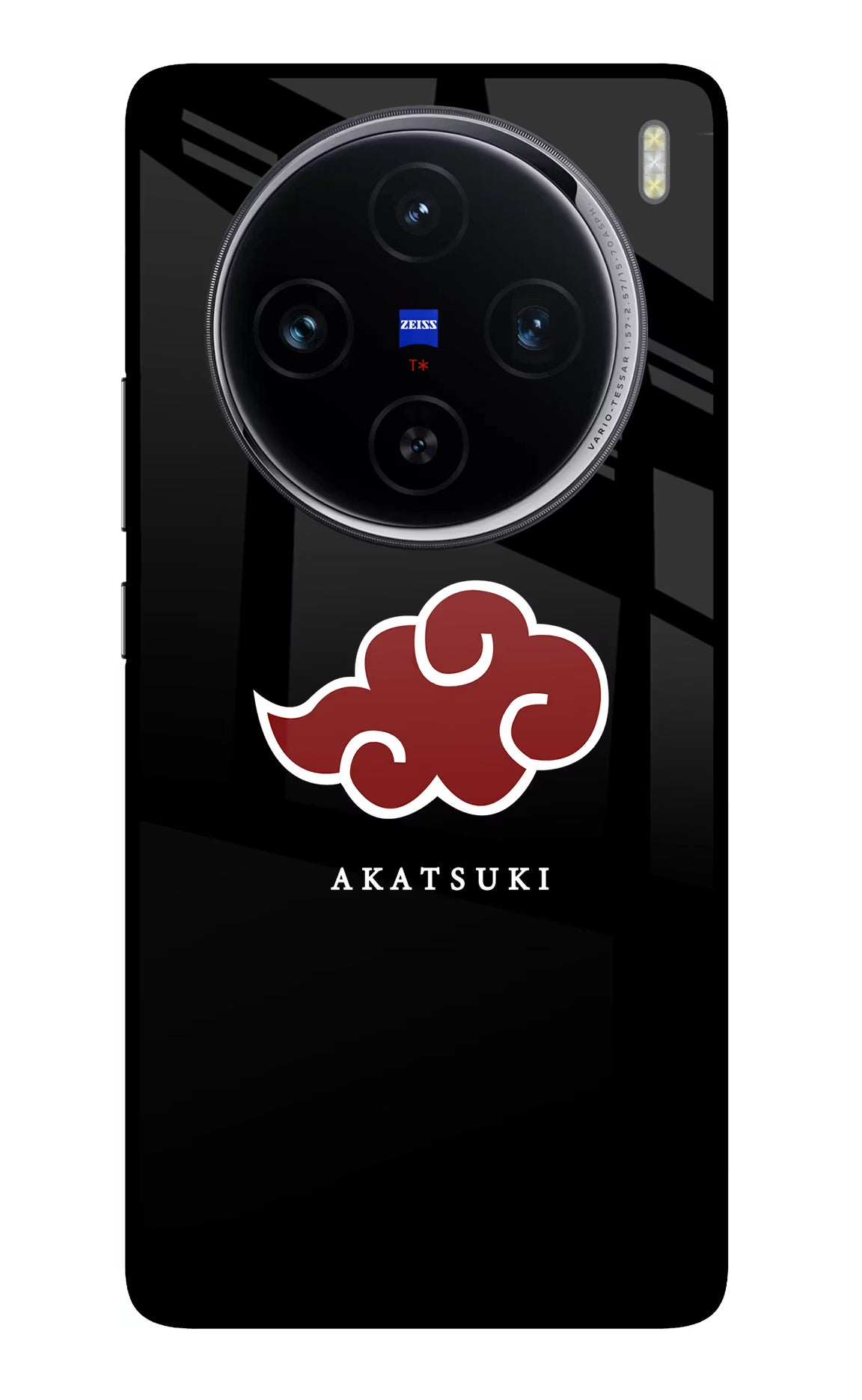 Akatsuki Vivo X100 Glass Case Back Cover by Casekaro