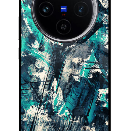 Artwork Vivo X100 Glass Case Back Cover by Casekaro