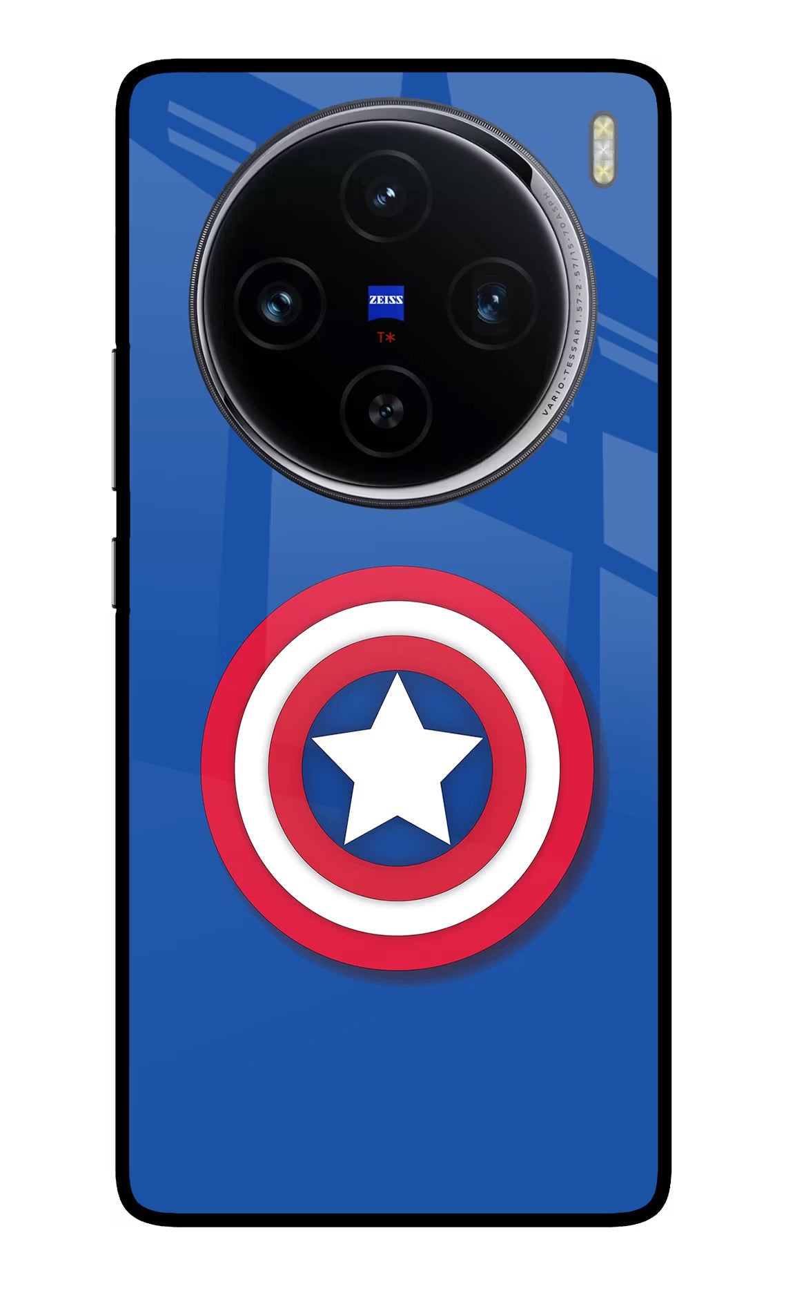 Shield Vivo X100 Glass Case Back Cover by Casekaro